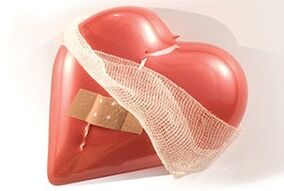 Osteochondrose der Brustwirbelsäule beeinträchtigt das Herz