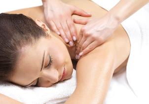 Massage der Osteochondrose